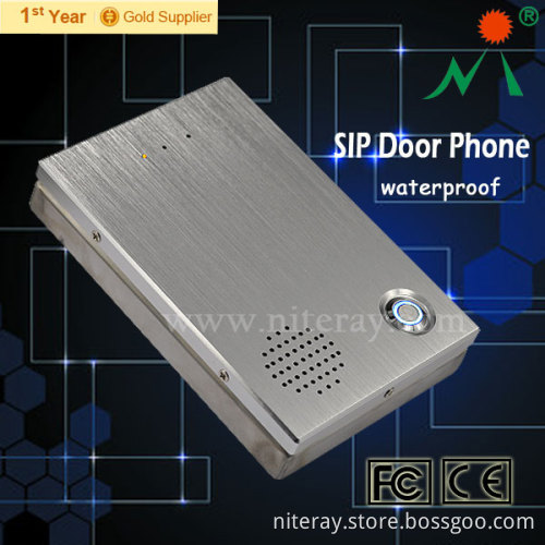 Waterproof SIP Door Phone for Office Intercom System